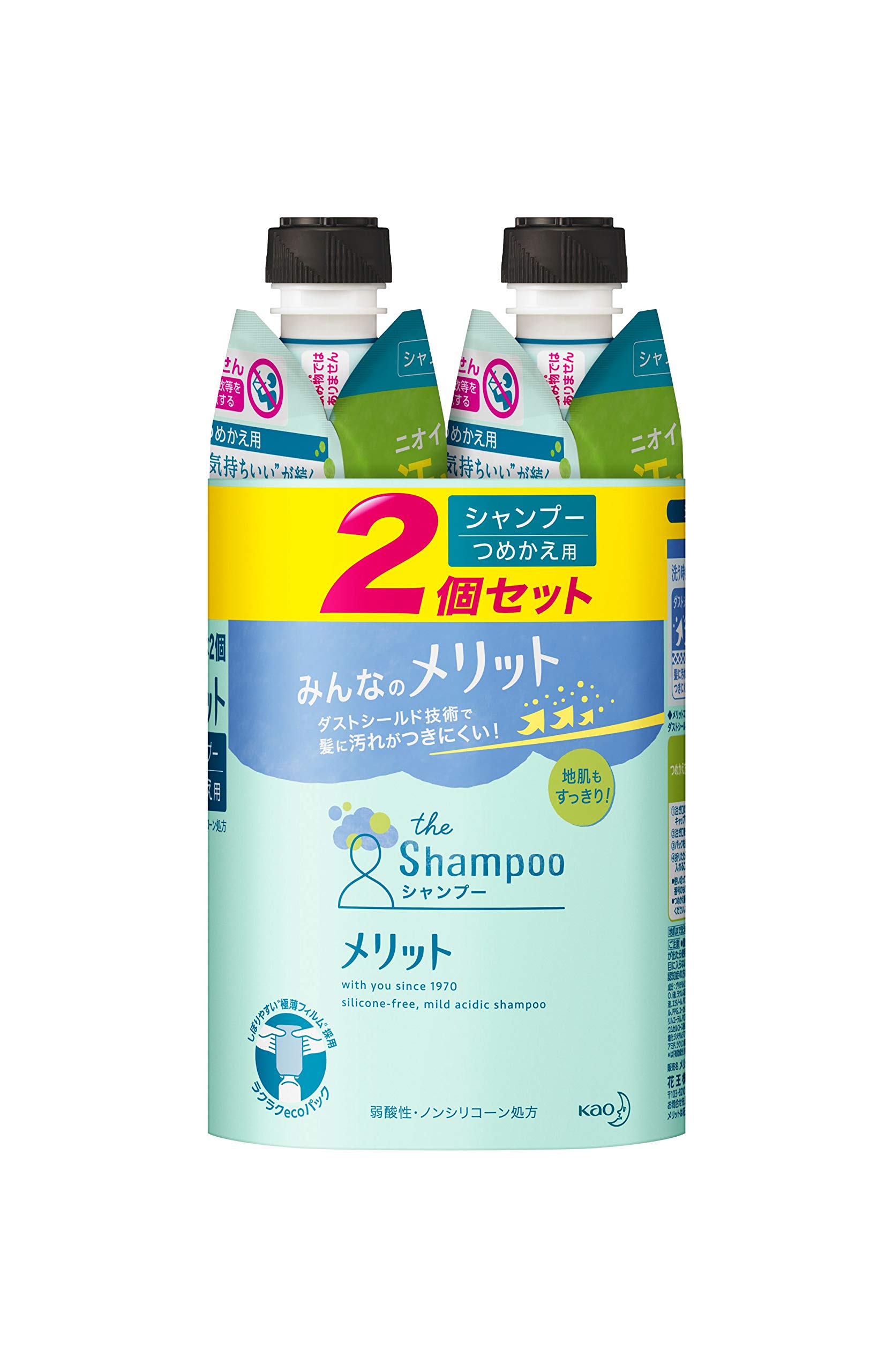 Amazon | 【まとめ買い】 Merit メリット シャンプー つめかえ用 340ml