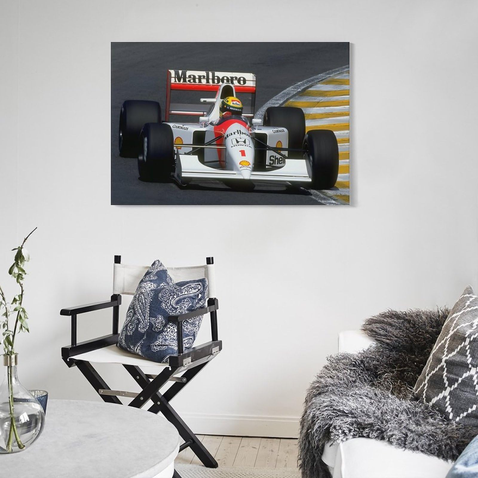 Amazon.co.jp: Ayrton Sennaアイルトン・セナポスター 印刷 ポスター