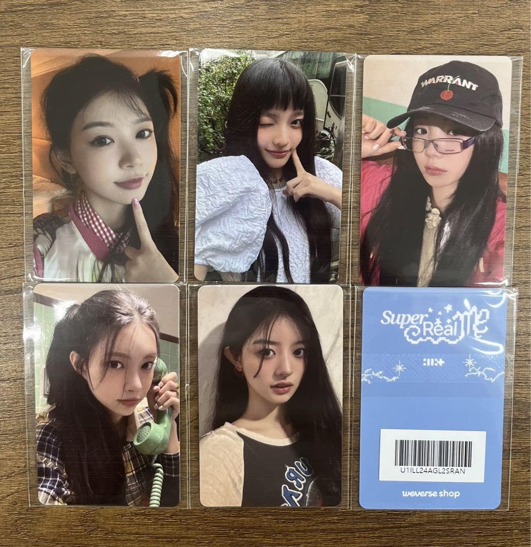 Amazon.co.jp: ILLIT Super Real ME weverse トレカ アイリット : おもちゃ