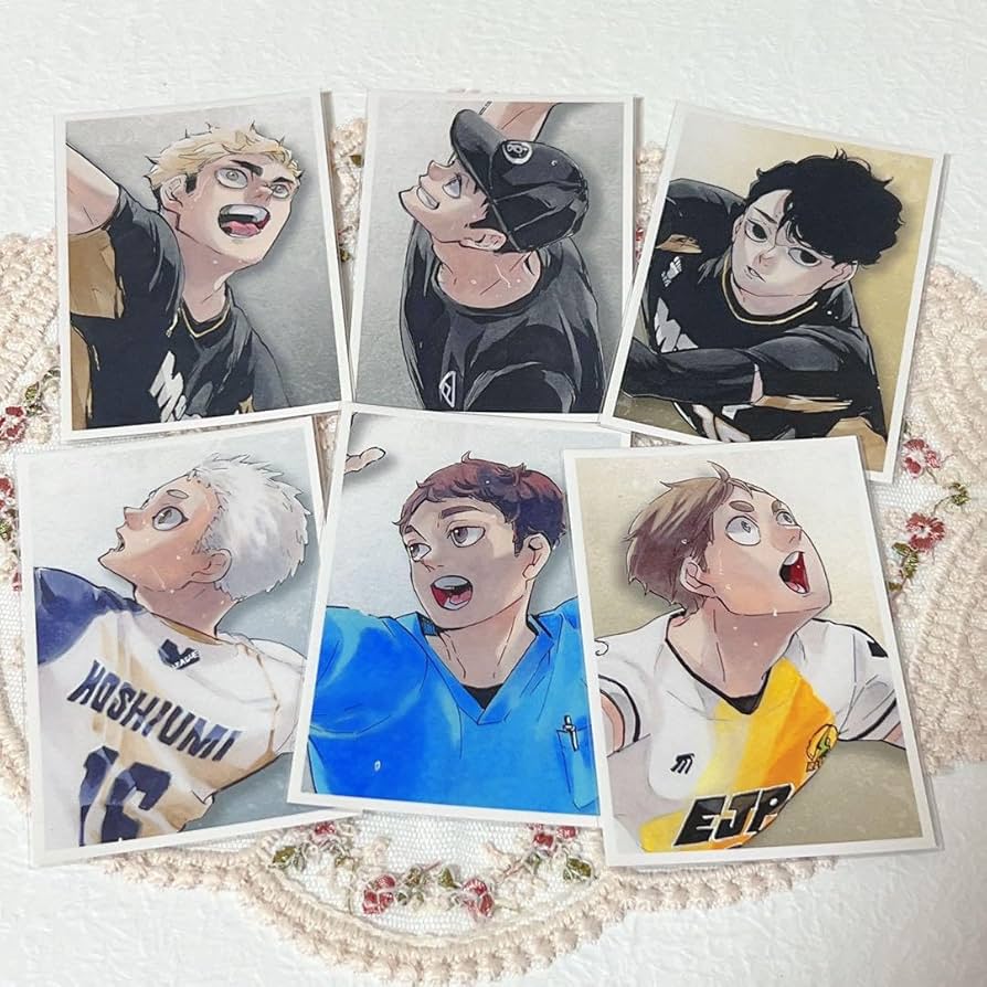 Amazon.co.jp: ハイキュー!! 思い出スナップフォトカード 侑 治 佐久早