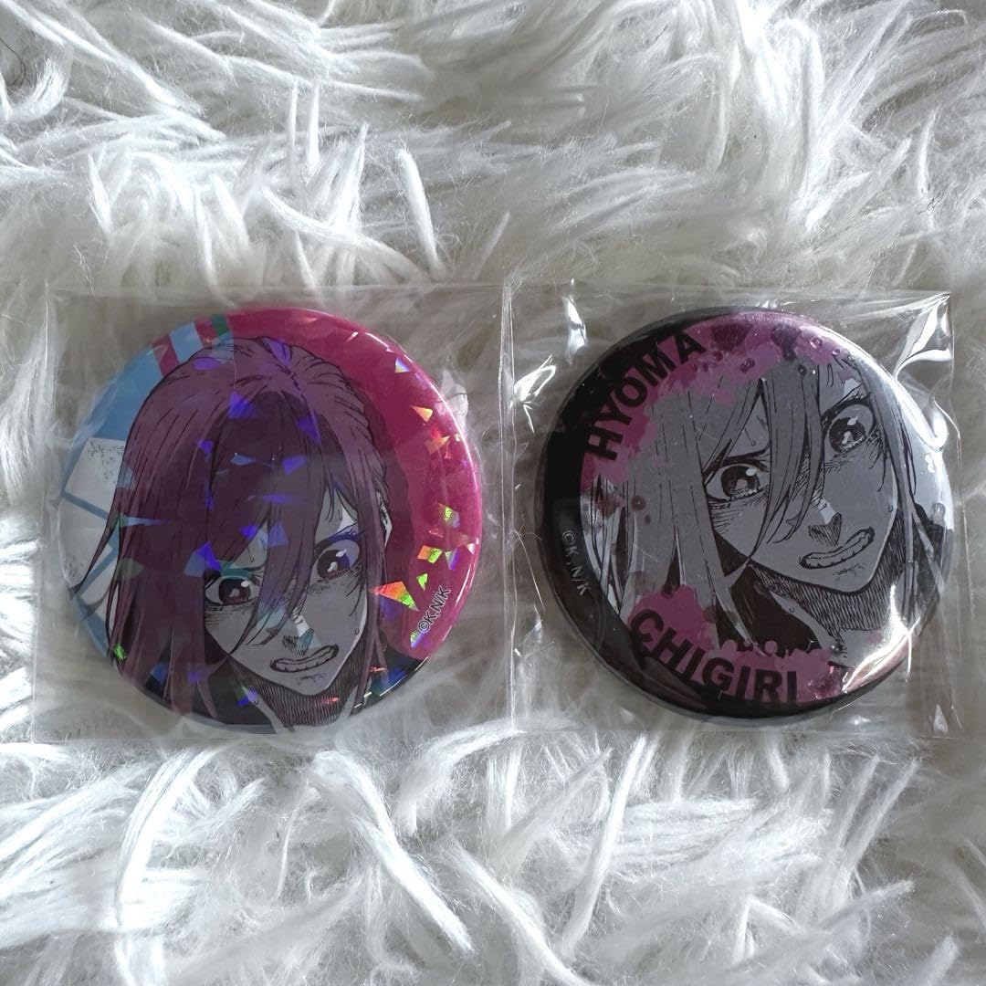 Amazon.co.jp: 初販 千切豹馬 ジュエリー缶バッジ ホログラム缶バッジ