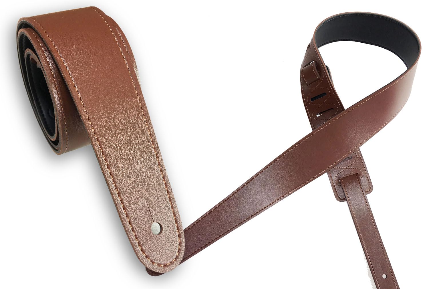 Amazon | BIG&SO ギターストラップ 合皮 レザー フェイクレザー ギター