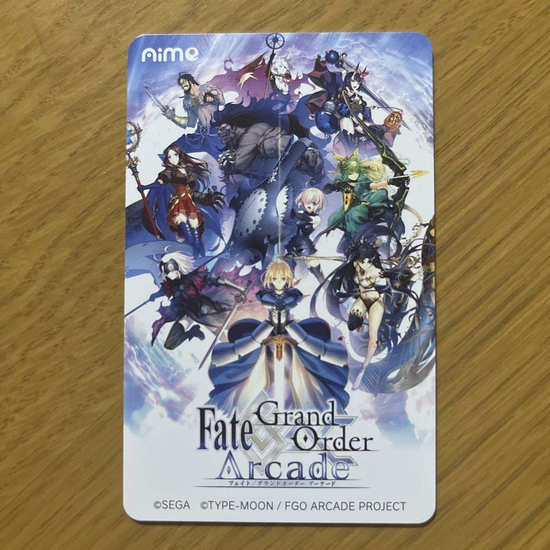 Amazon.co.jp: Fate Grand Order Arcade Aimeカード : おもちゃ