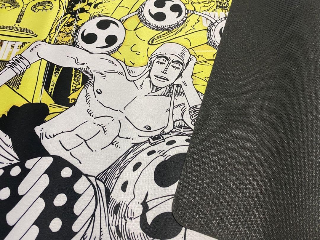 Amazon.co.jp: ワンピース カードゲーム エネル 黄 プレイマット