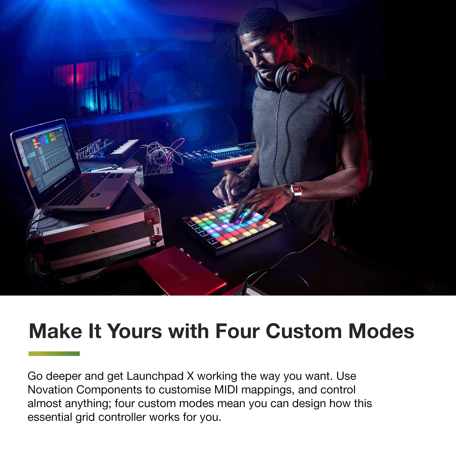 Amazon.co.jp: Novation ノベーション / Launch Pad X MIDIグリッド