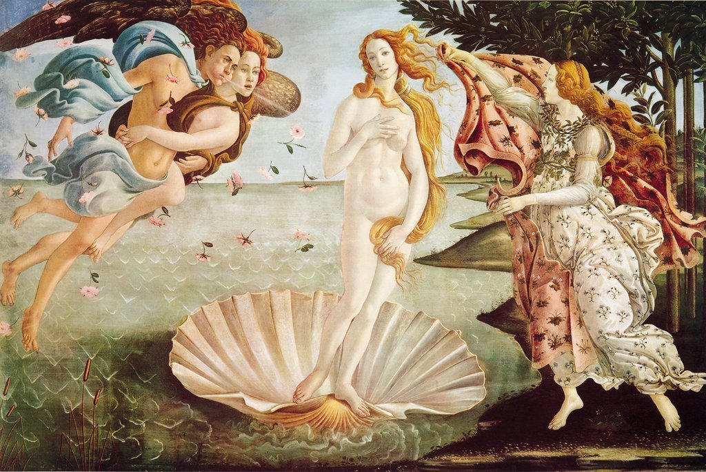 Amazon.com: HUNTINGTON GRAPHICS Birth of Venus by Sandro