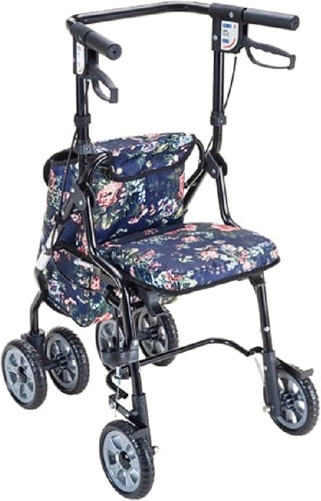 Amazon | マキテック シルバーカー オアシス 花柄 U字ハンドル