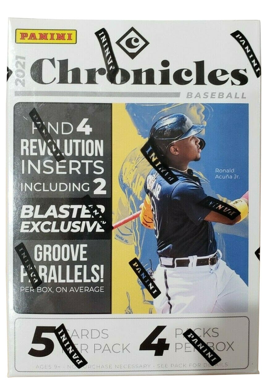 Amazon.com: 2021 Panini Chronicles Baseball 4-Pack Blaster Box