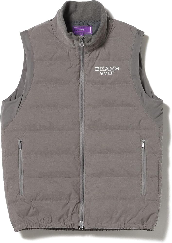 Amazon | [ビームスゴルフ] ダウンジャケット ベスト PURPLE LABEL