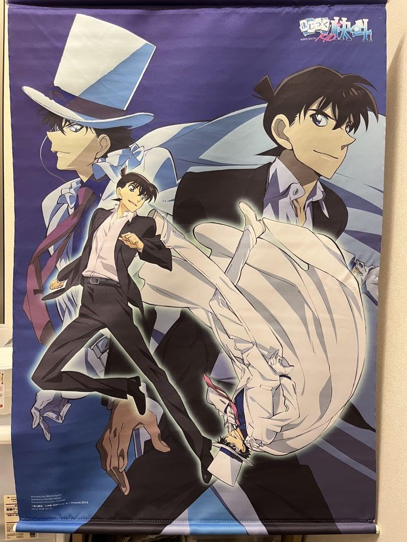 d*7様 【激レア】まじっく快斗 1412 怪盗キッド 黒羽快斗 缶バッジ 2点