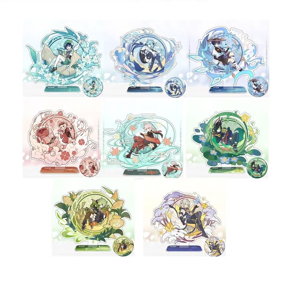 Amazon.co.jp: [DASTO] 原神（げんしん）風花節シリーズ アクリル