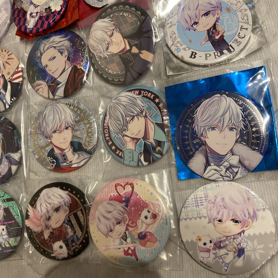 Amazon.co.jp: B-PROJECT Bプロ 北門倫毘沙 缶バッジ 25点セット