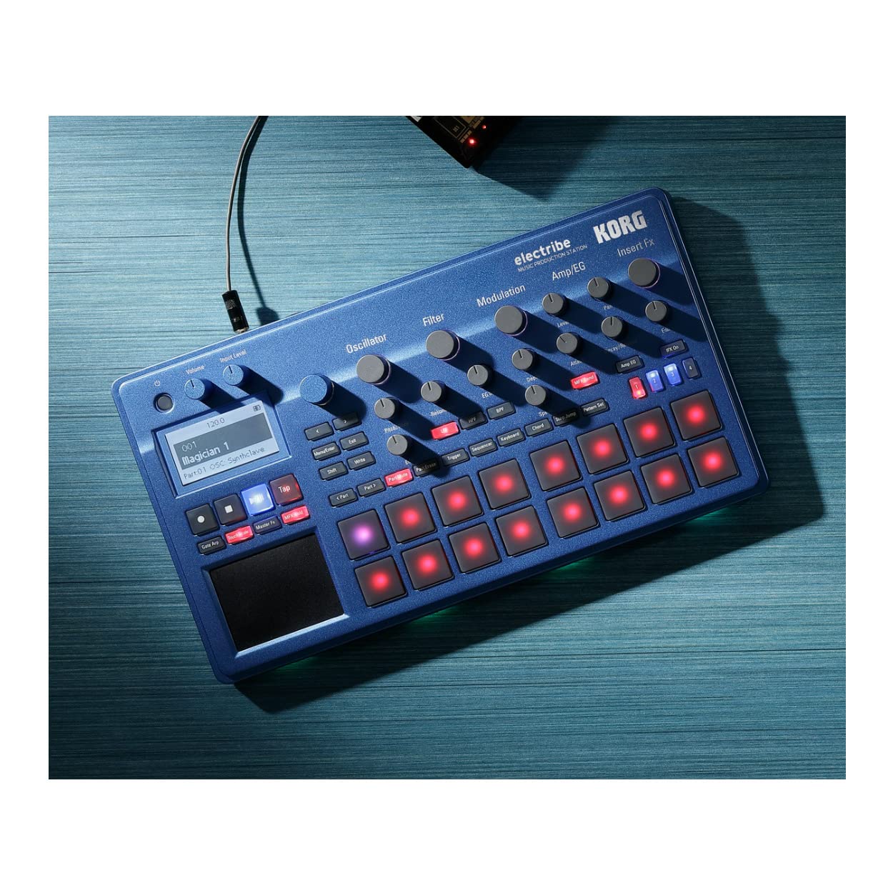 Amazon | KORG シンセサイザー シーケンサー electribe2 BL エレクト