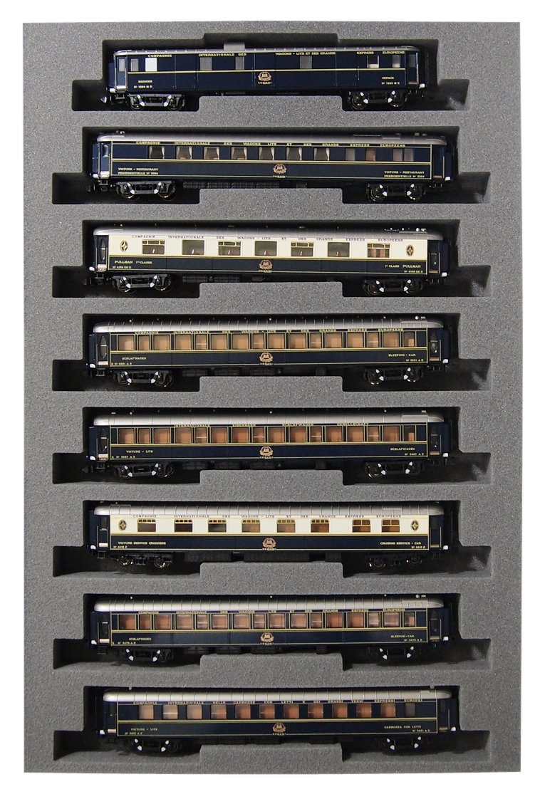 Amazon | KATO Nゲージ オリエントエクスプレス1988 パリ~香港 基本 8