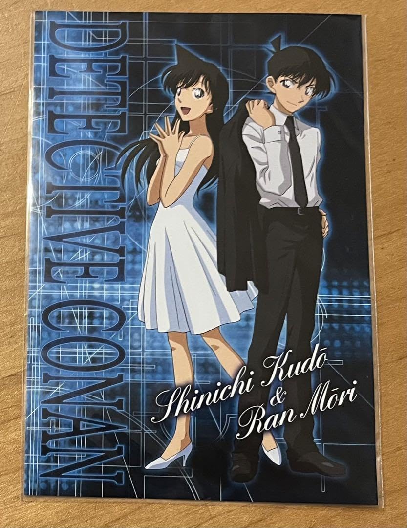 Amazon.co.jp: ポストカード 工藤新一 毛利蘭 年代物 初期絵柄 超