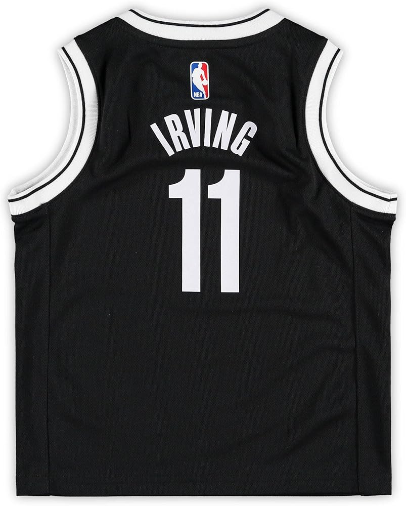 Amazon.com: Kyrie Irving Brooklyn Netets NBA 黑色#11 兒童4-7 圖標