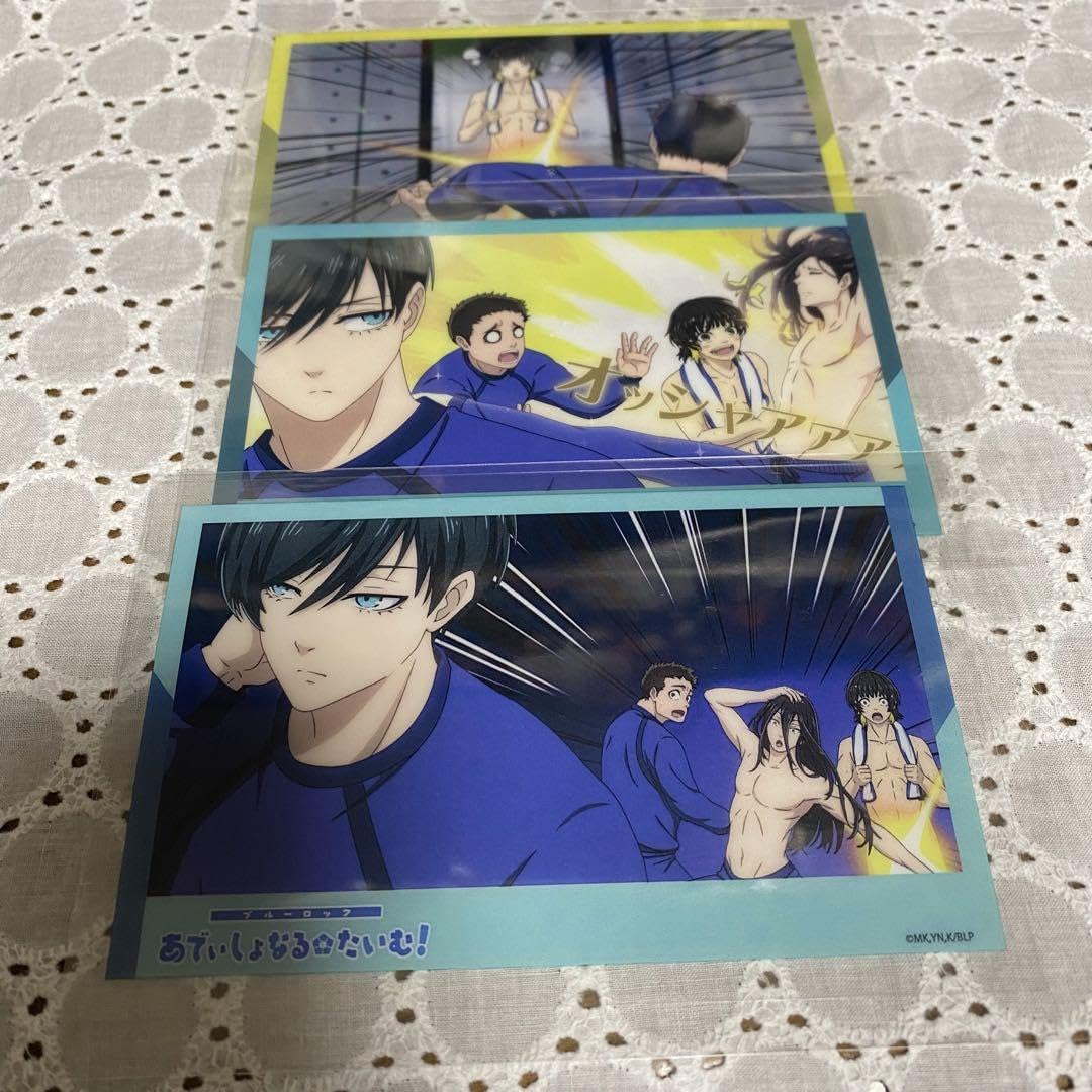 Amazon.co.jp: ブルーロック 糸師凛 蜂楽廻 クリアカード : おもちゃ