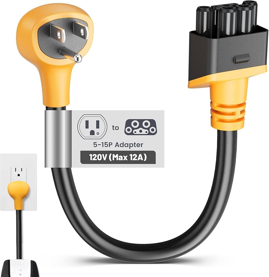 Amazon.com: MECMO NEMA 5-15 Adapter for Tesla Gen 2 & 3 Mobile