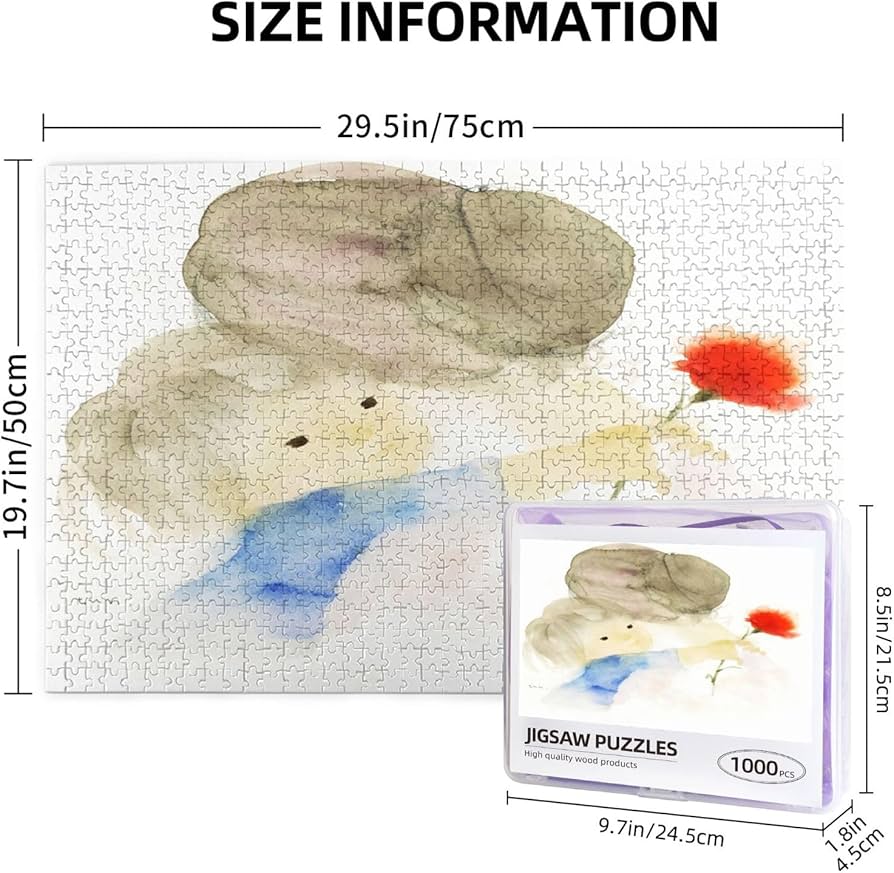 Amazon | いわさきちひろ ジグソーパズル 1000ピース パズル 子供 大人