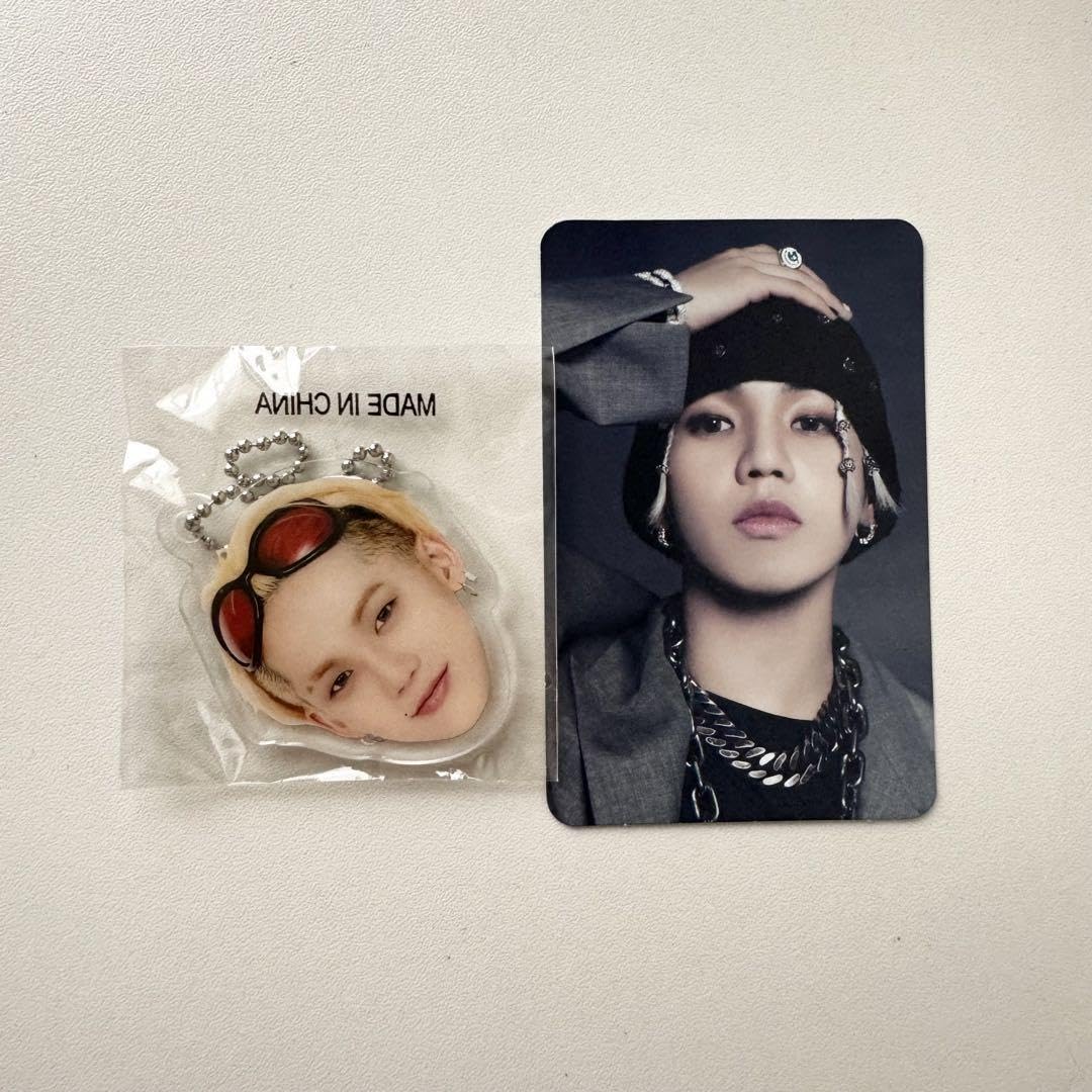 Amazon.co.jp: Treasure ヒョンソク 顔アクキー トレカセット