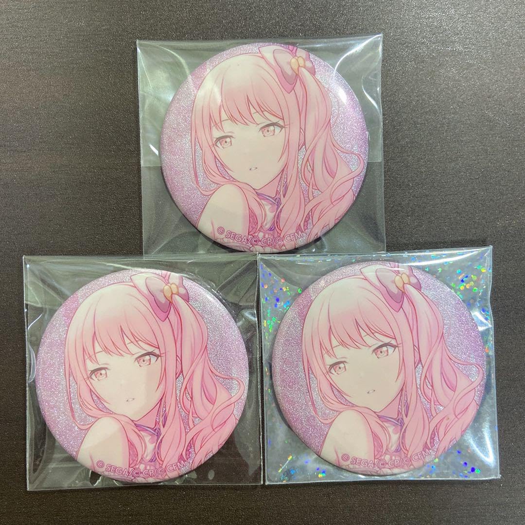 Amazon | プロジェクトセカ 暁山瑞希 グリッター缶バッジ 6c