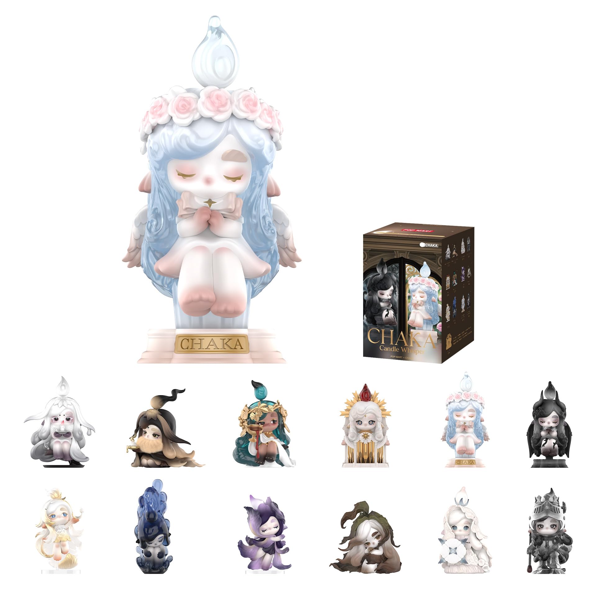 Amazon | POP MART CHAKA Candle Whisper シリーズ 【アソートボックス
