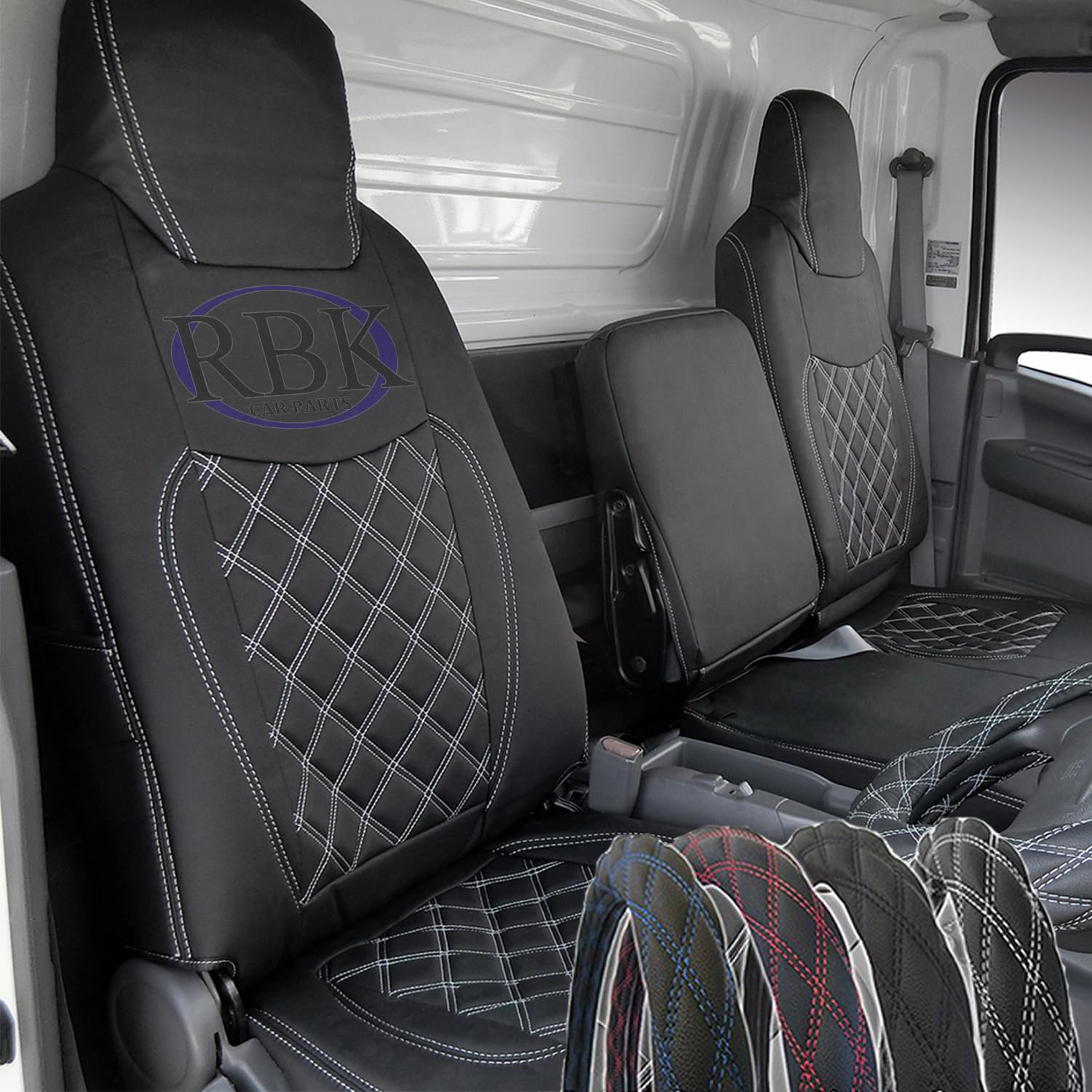 Amazon | シートカバー いすゞ 07 エルフ ワイド キャブ H19.01-R5.02