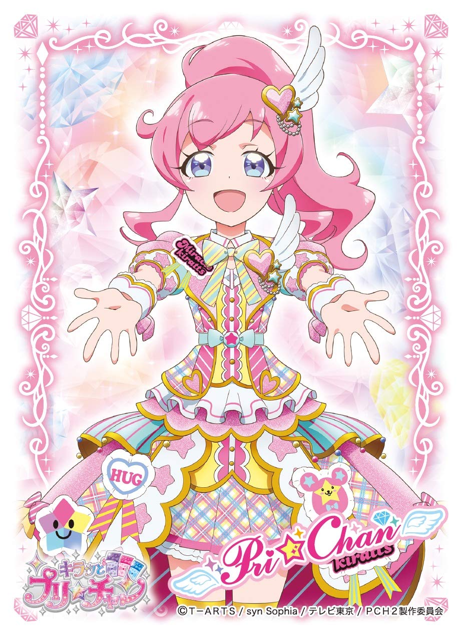 Amazon | エンスカイ キャラクタースリーブ キラッとプリ☆チャン 桃山