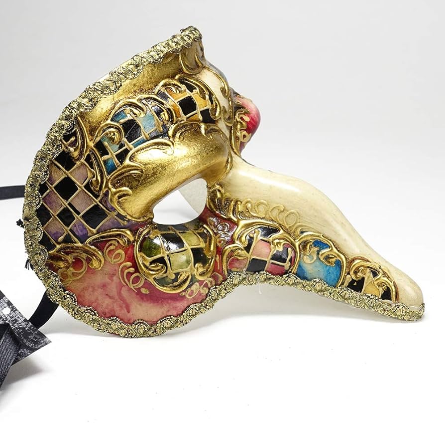 Amazon.co.jp: イタリー製 マスケラ 仮面 【Capitano】カピターノ 隊長