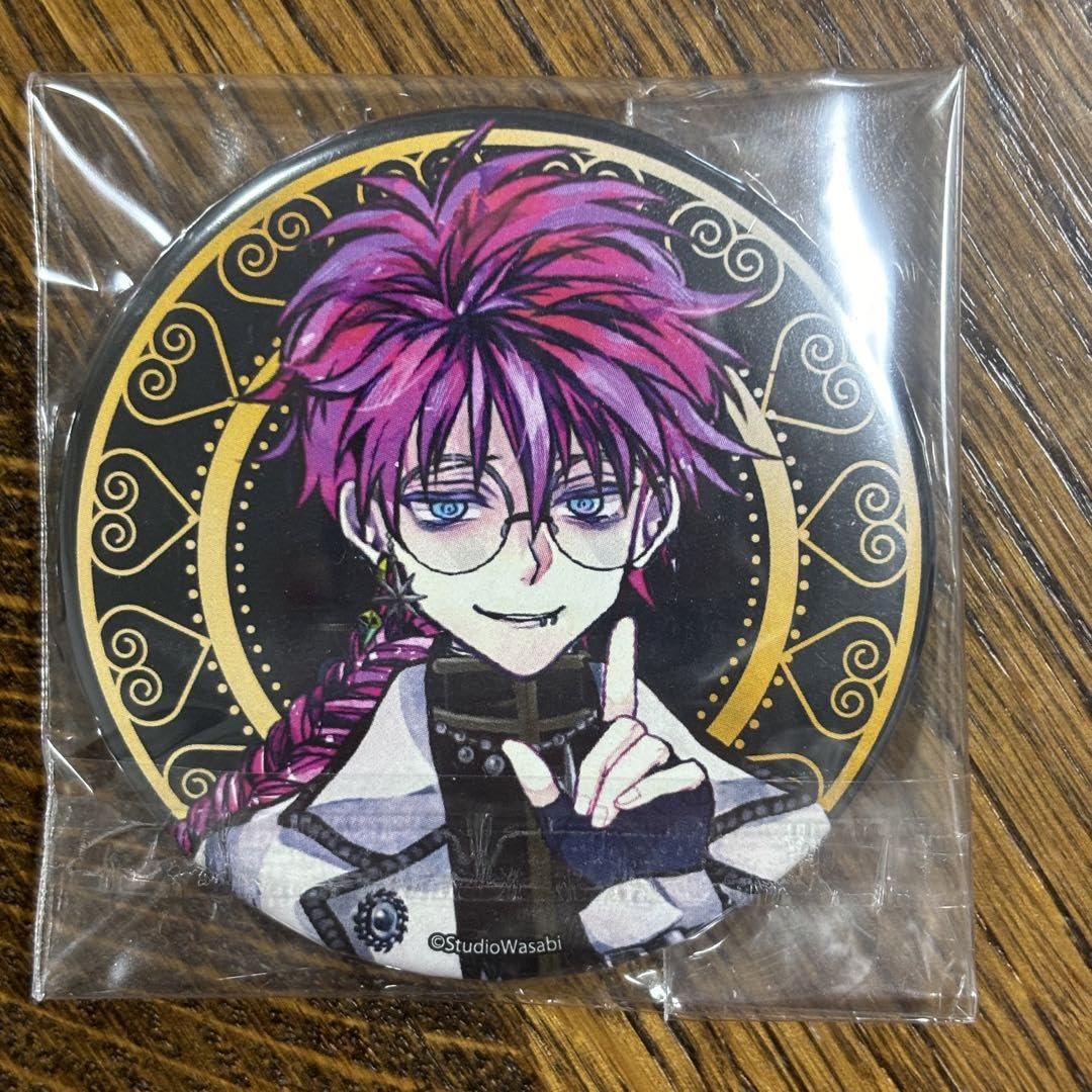 70点 あくねこ 悪魔執事と黒い猫 アモン 缶バッジ あくねこ展 メタル缶