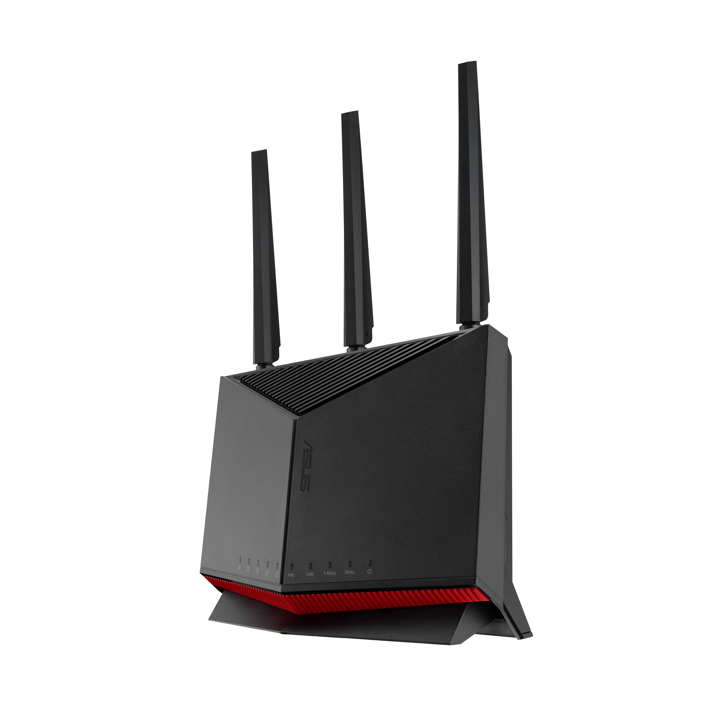 ASUS RT-BE86U BE6800 Dual-Band WiFi 7 Router, Supports 4096-QAM