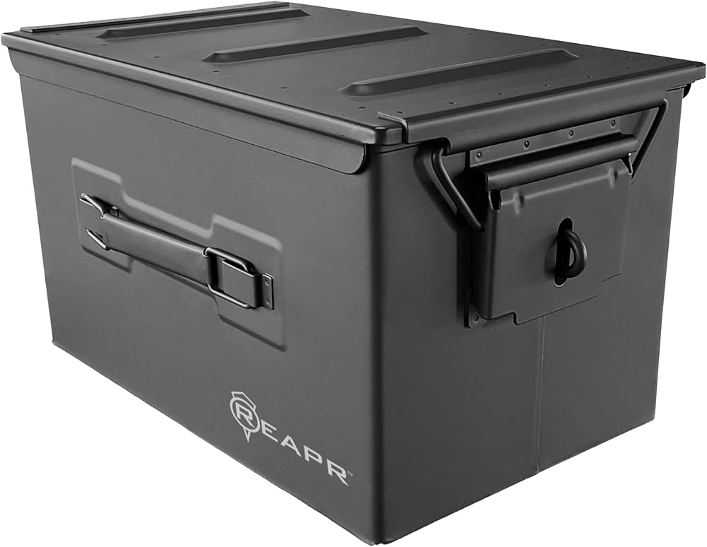 Amazon.co.jp: Reapr XL 弾薬ボックス – ロック可能な高耐久スチール