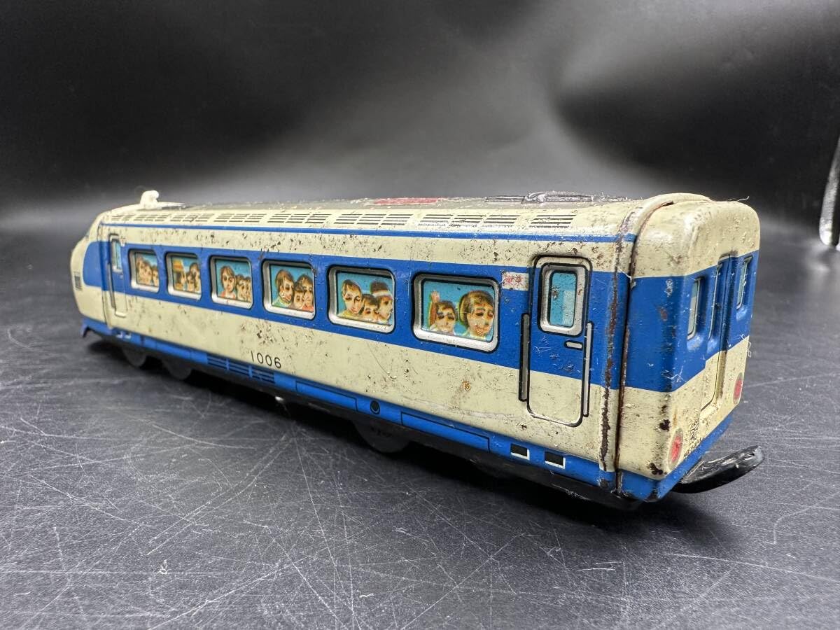 Amazon.co.jp: 当時物 ブリキ 新幹線 ひかり号 イチコー レトロ : おもちゃ