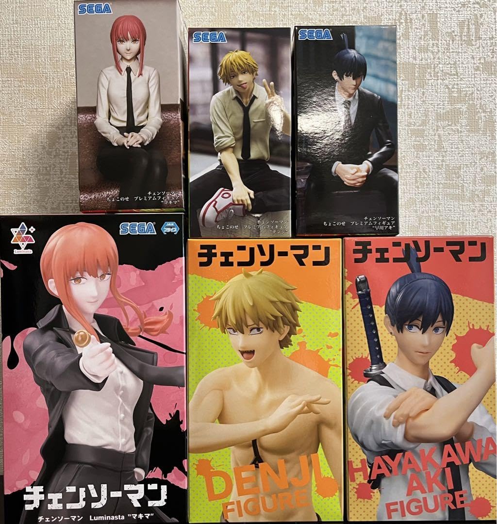 Amazon.co.jp: チェンソーマン フィギュアセット デンジ 早川アキ