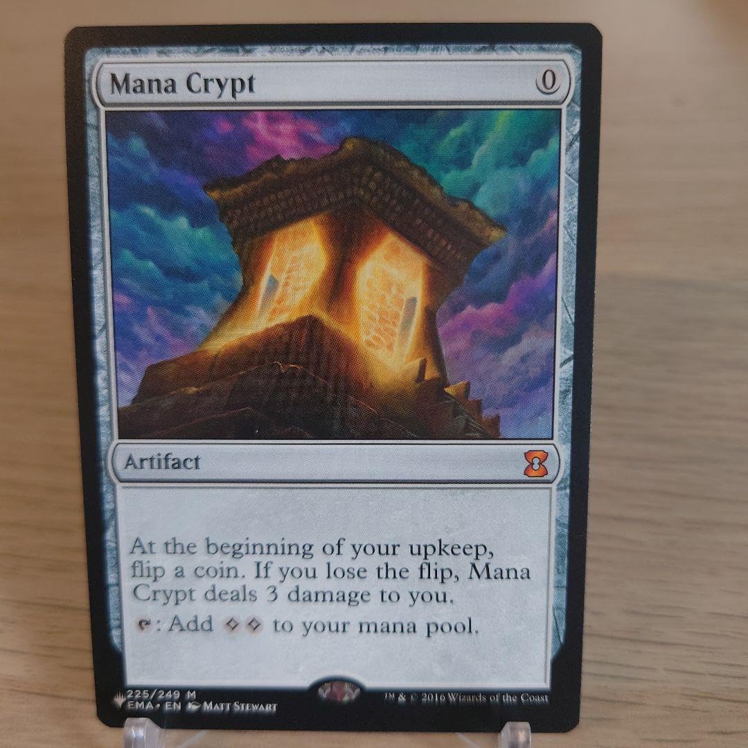MTG EMA 魔力の墓所/Mana Crypt 英語 FOIL Crypt 魔力の墓所 EMA 英
