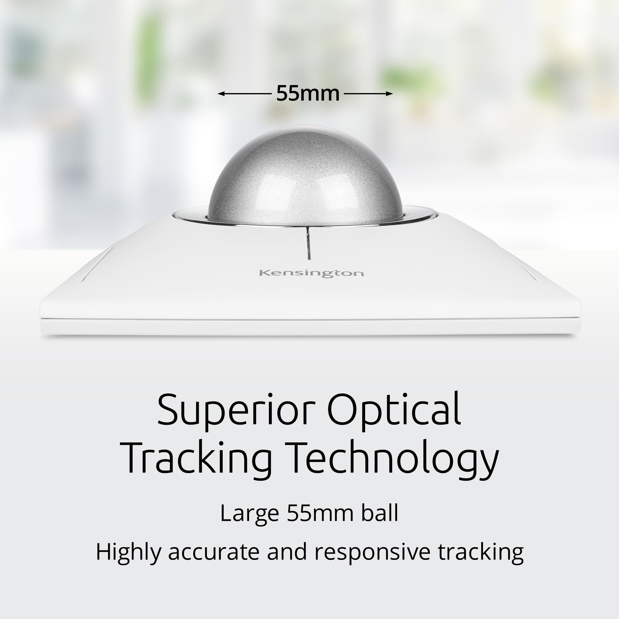 Amazon | Kensington SlimBlade Pro EQ ワイヤレス トラックボール