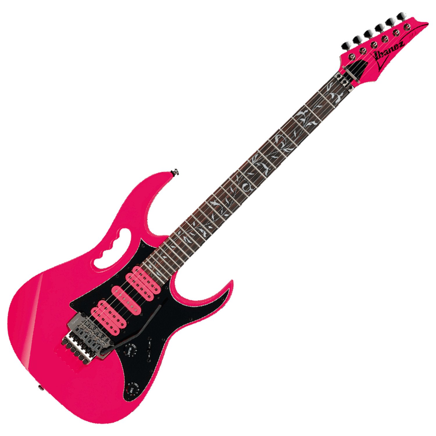 Amazon.com: Ibanez Steve Vai JEMJRSP - Pink : Musical Instruments