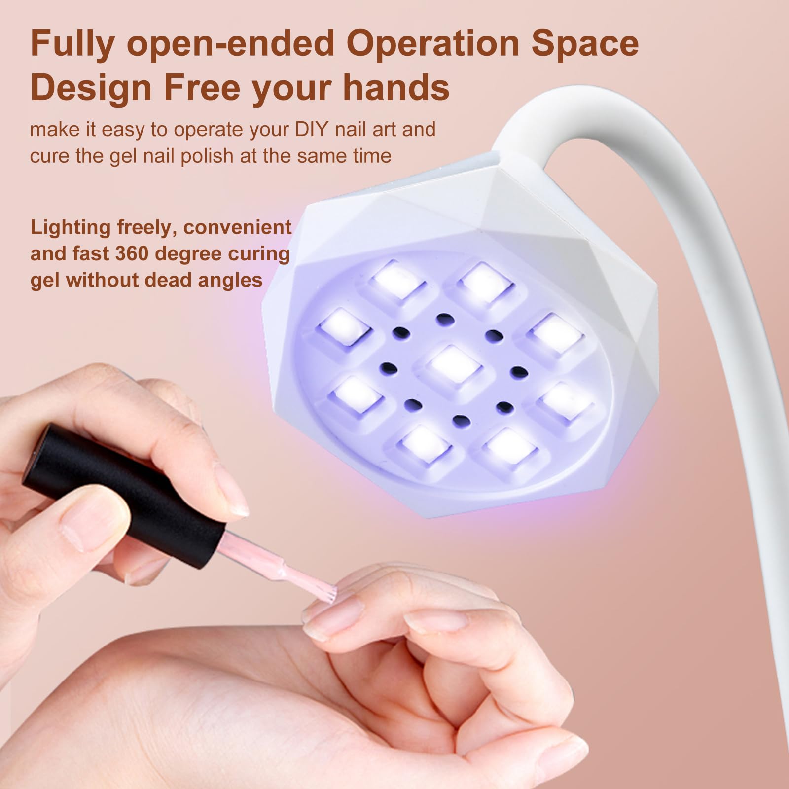 Amazon.co.jp: LED UVネイルランプ 充電式 27W ミニUVライト ジェルX