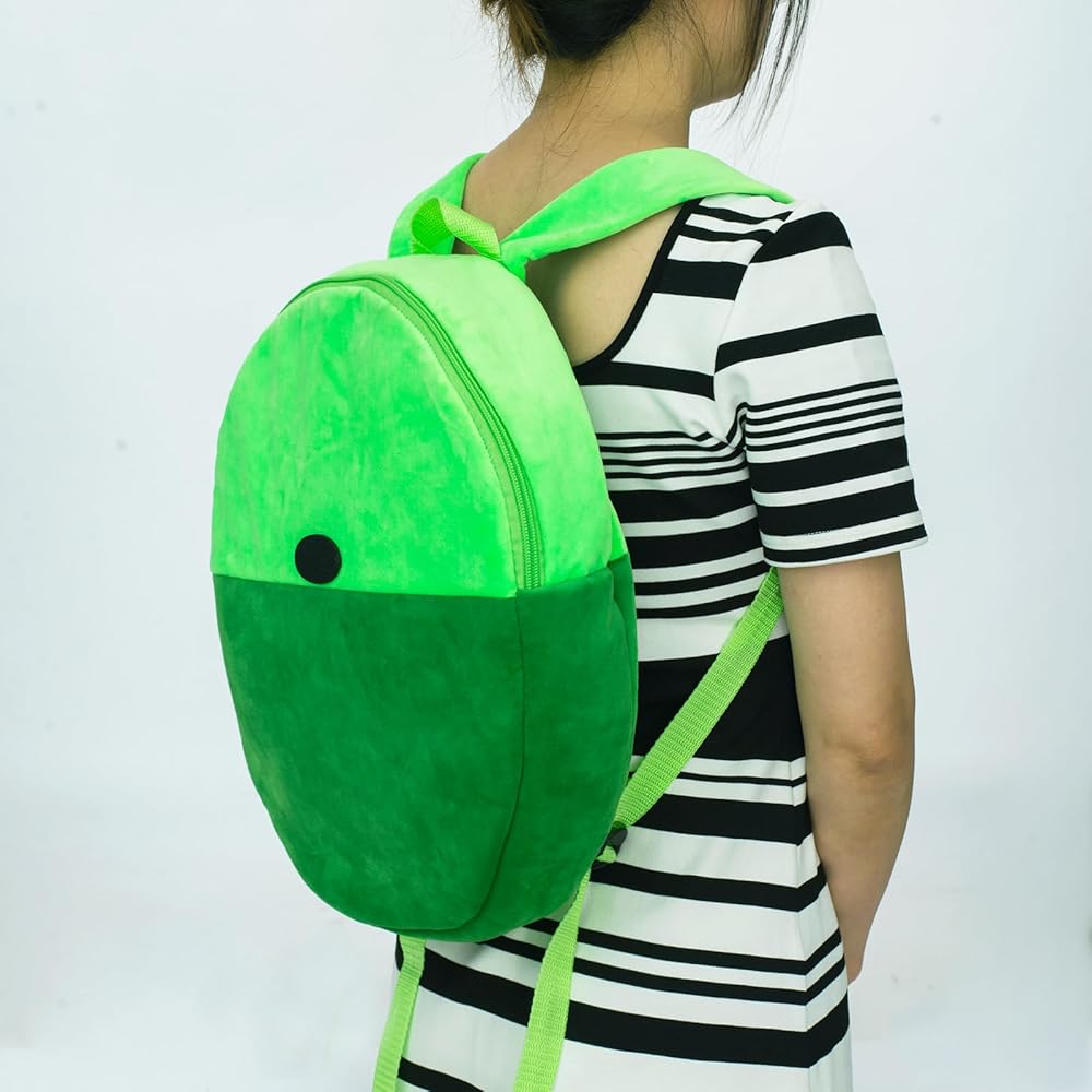 Amazon.com | DSKOBT Green Backpack for Anime Costume Prop Lime