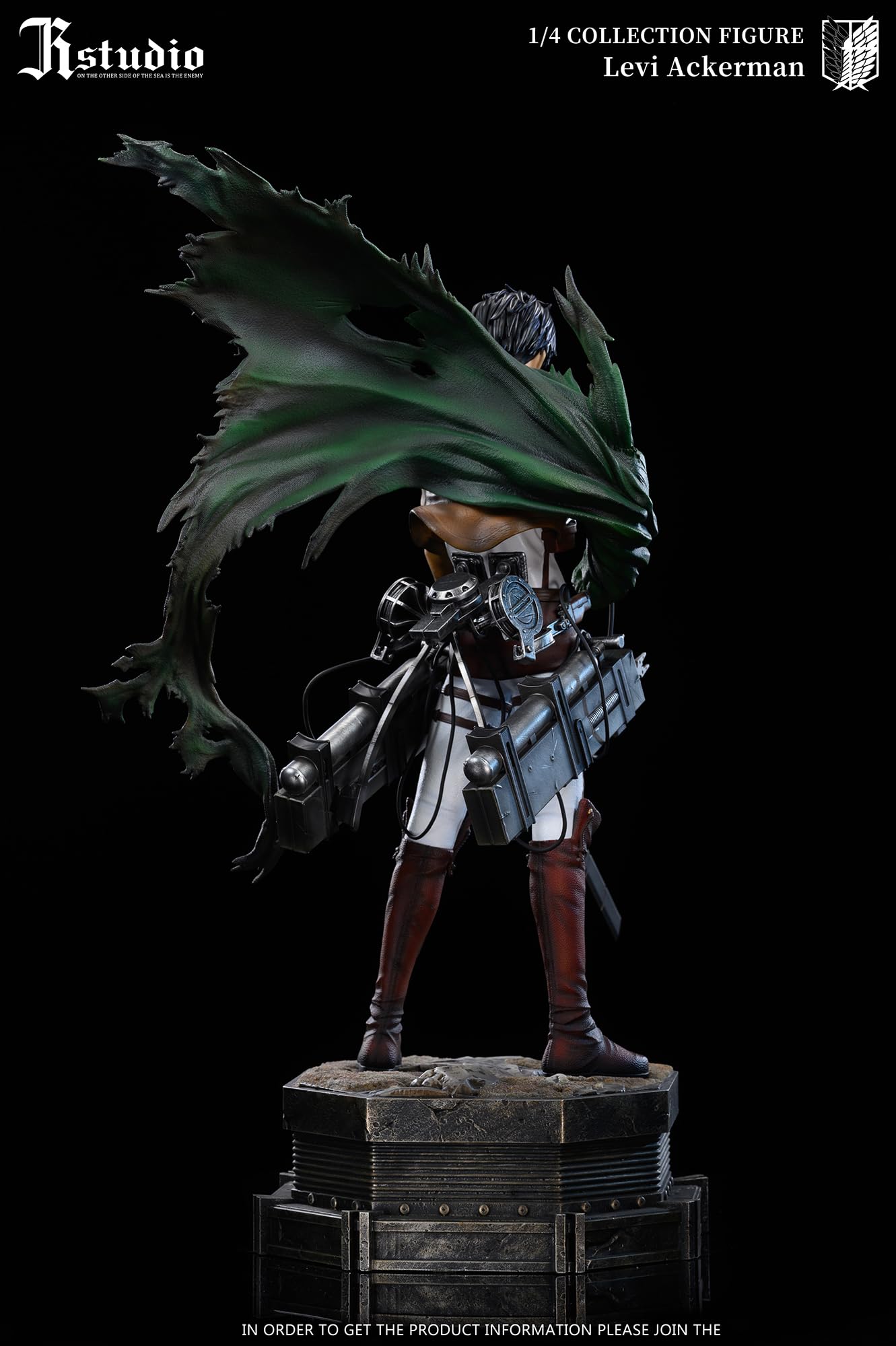 Amazon | リヴァイ・アッカーマン フィギュア 1/4スケール 塗装済み