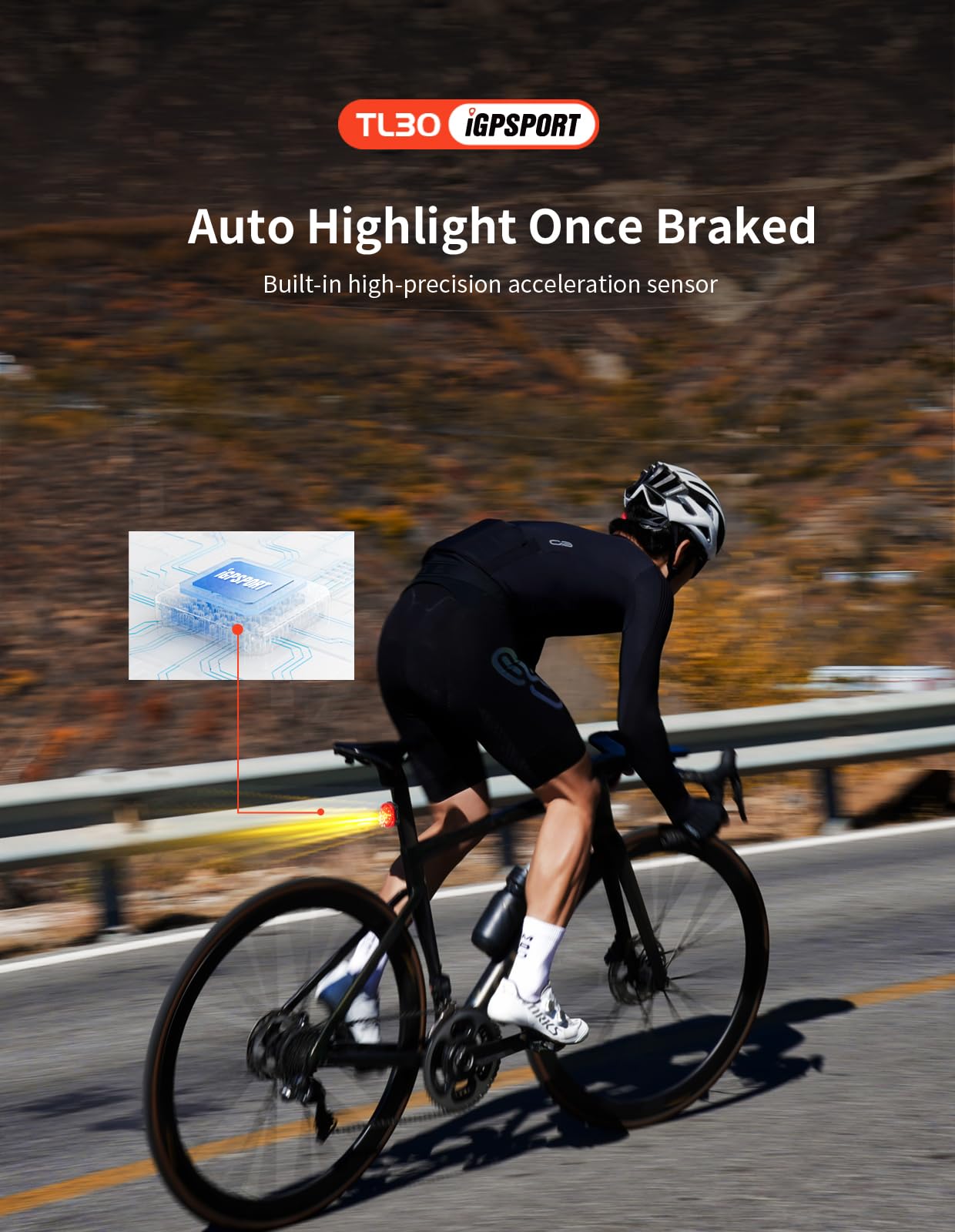 Amazon | iGPSPORT TL30 | iGPSPORT | テールライト