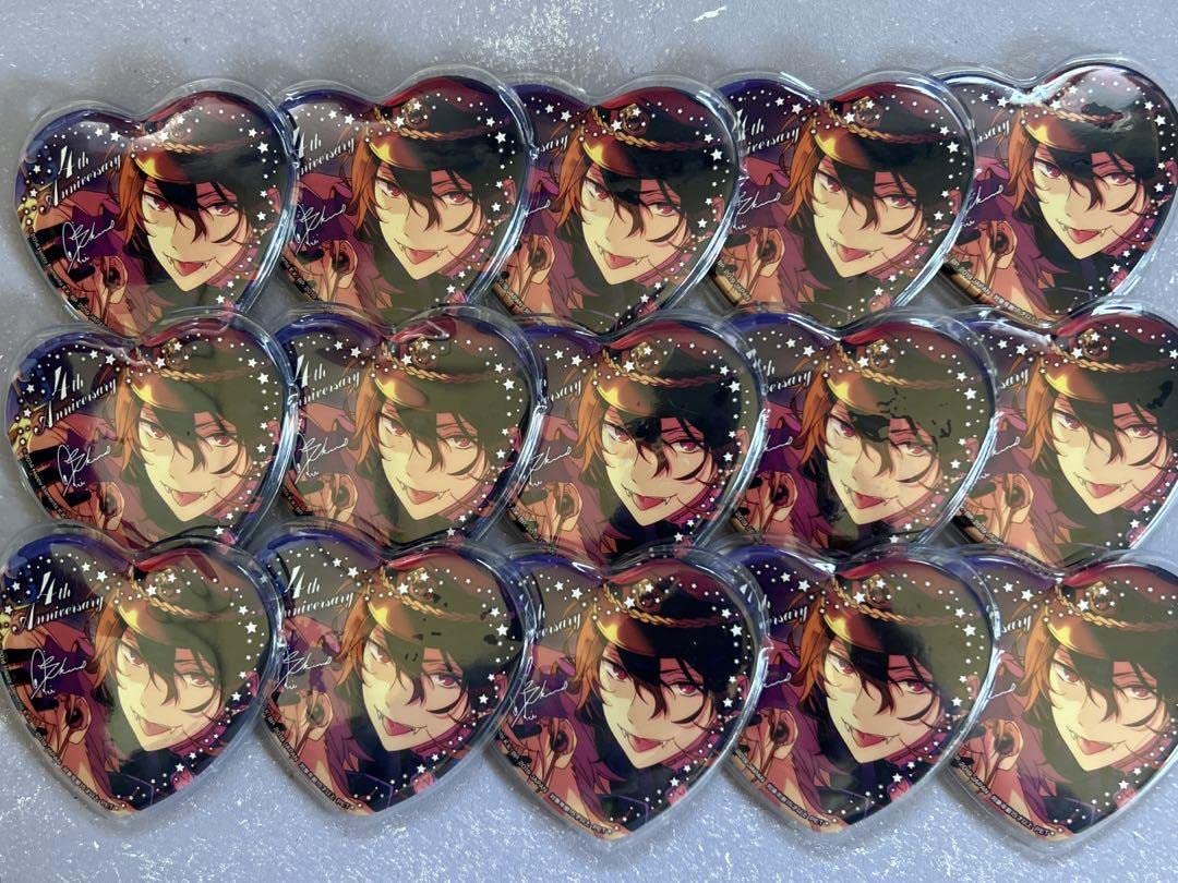 Amazon.co.jp: 零 ビッグハート缶 ハート 缶バッジ 痛バ : おもちゃ