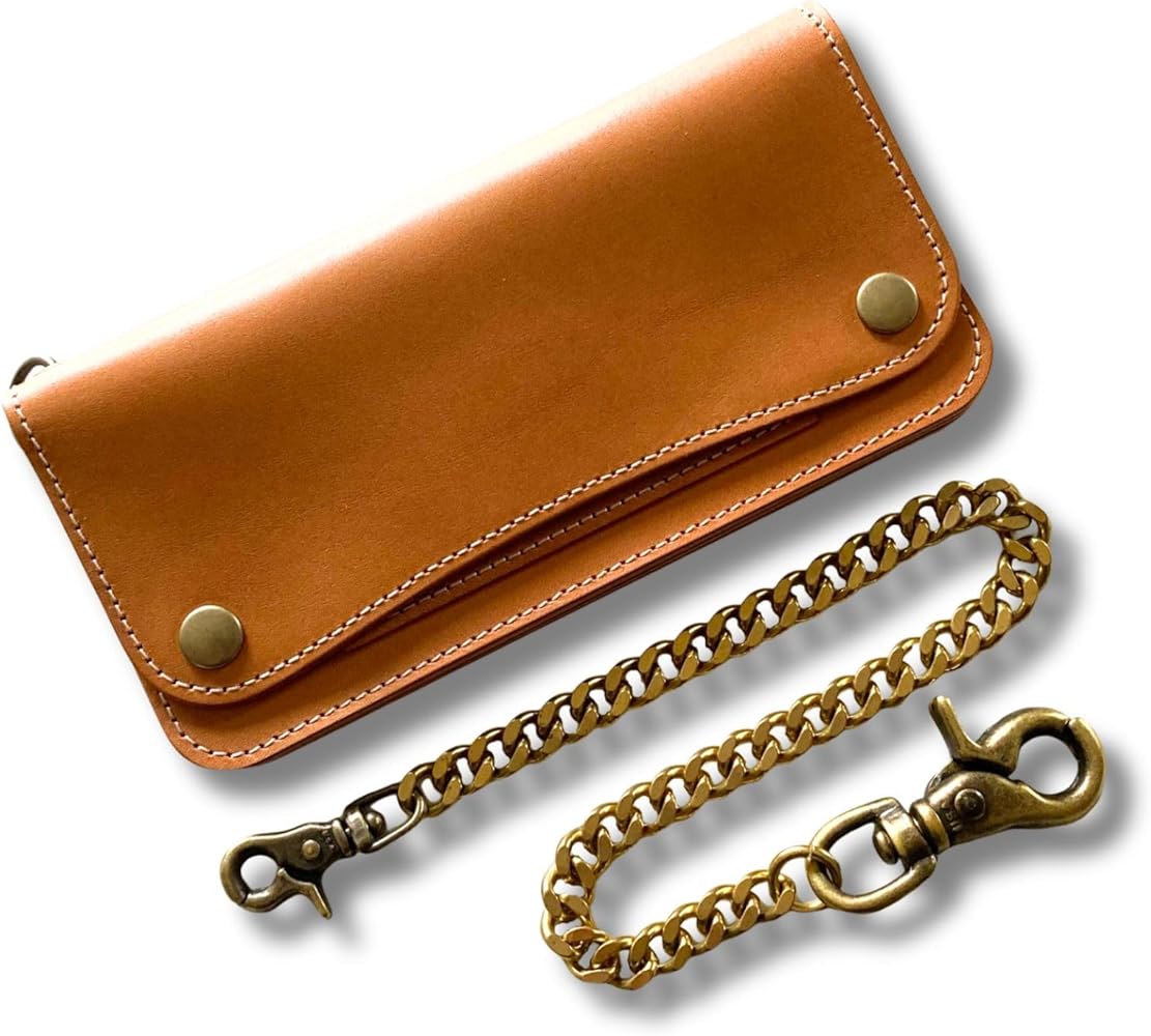 Amazon | [Sasical] サシカル トラッカーウォレット チェーン 本革