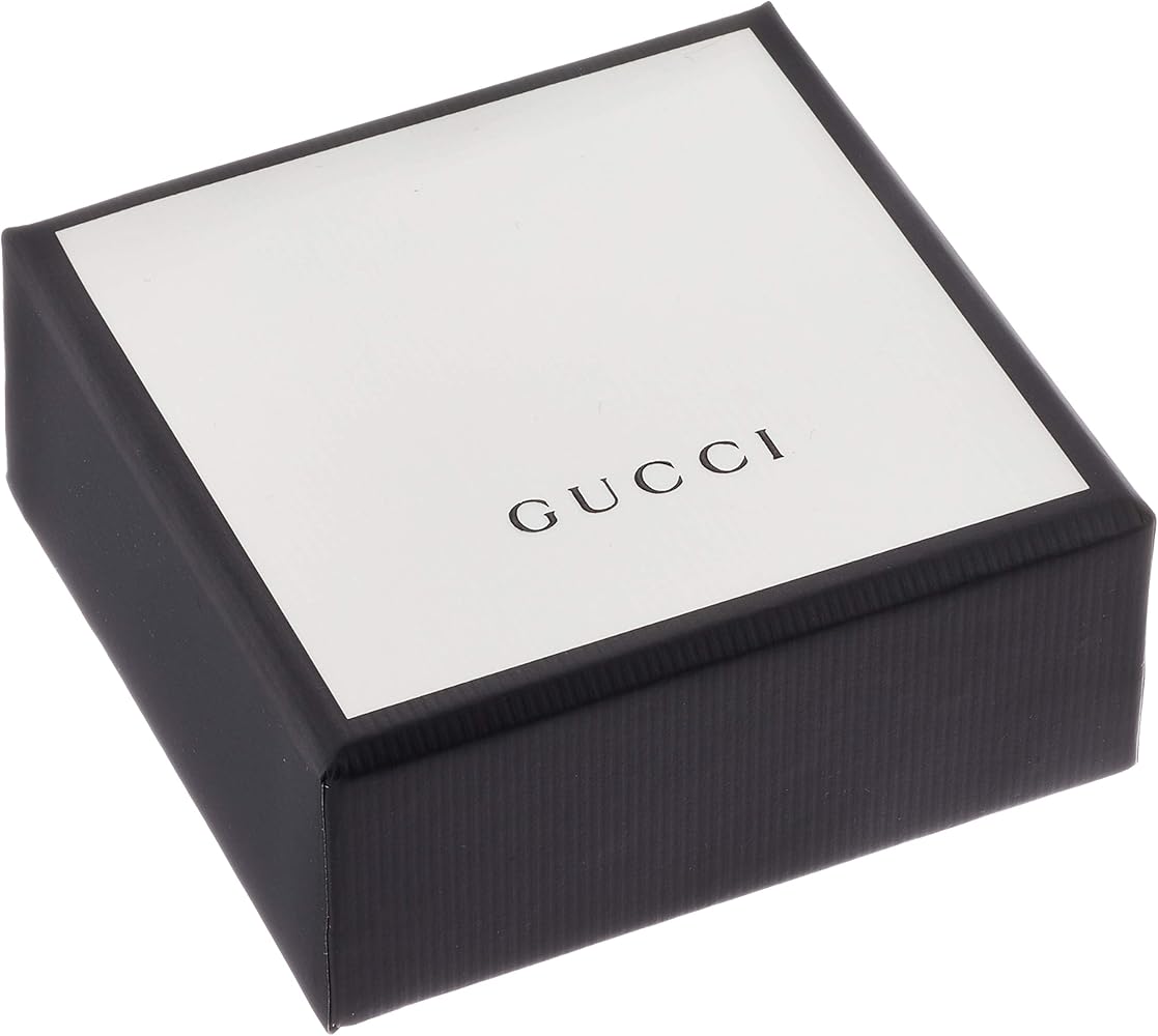 Amazon.co.jp: [グッチ] Gucci シルバー リング ロゴ GUS-163179-J8400