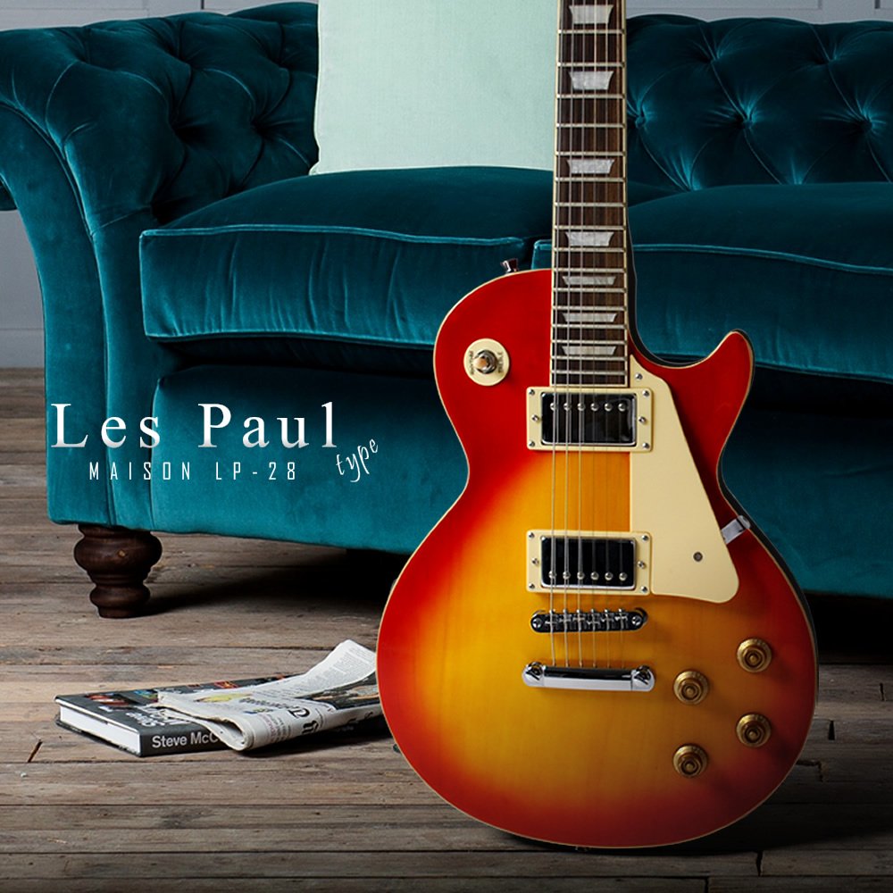Amazon | Maison メイソン エレキギター レスポールタイプ サクラ楽器
