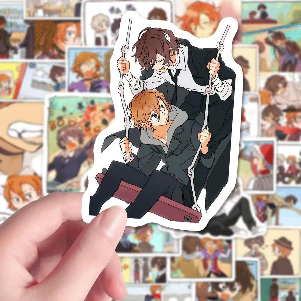 Amazon.co.jp: 文豪ストレイドッグス シール ステッカー 太宰治 中原中