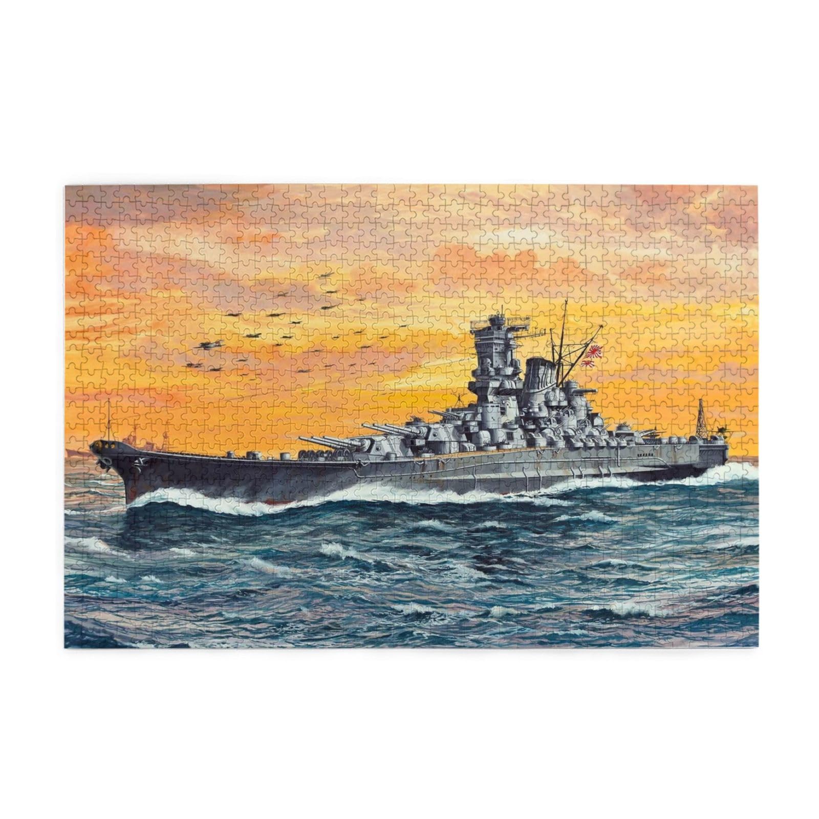 Amazon | 大和型戰艦 パズル 1000ピース 木製 ジグソーパズル