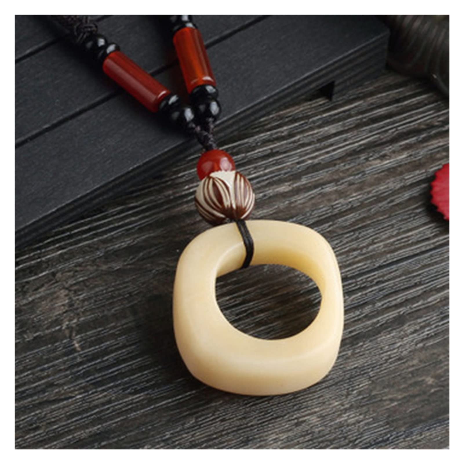 Amazon.co.jp: ネックレス オリジナル天然ラクダの骨のペンダント