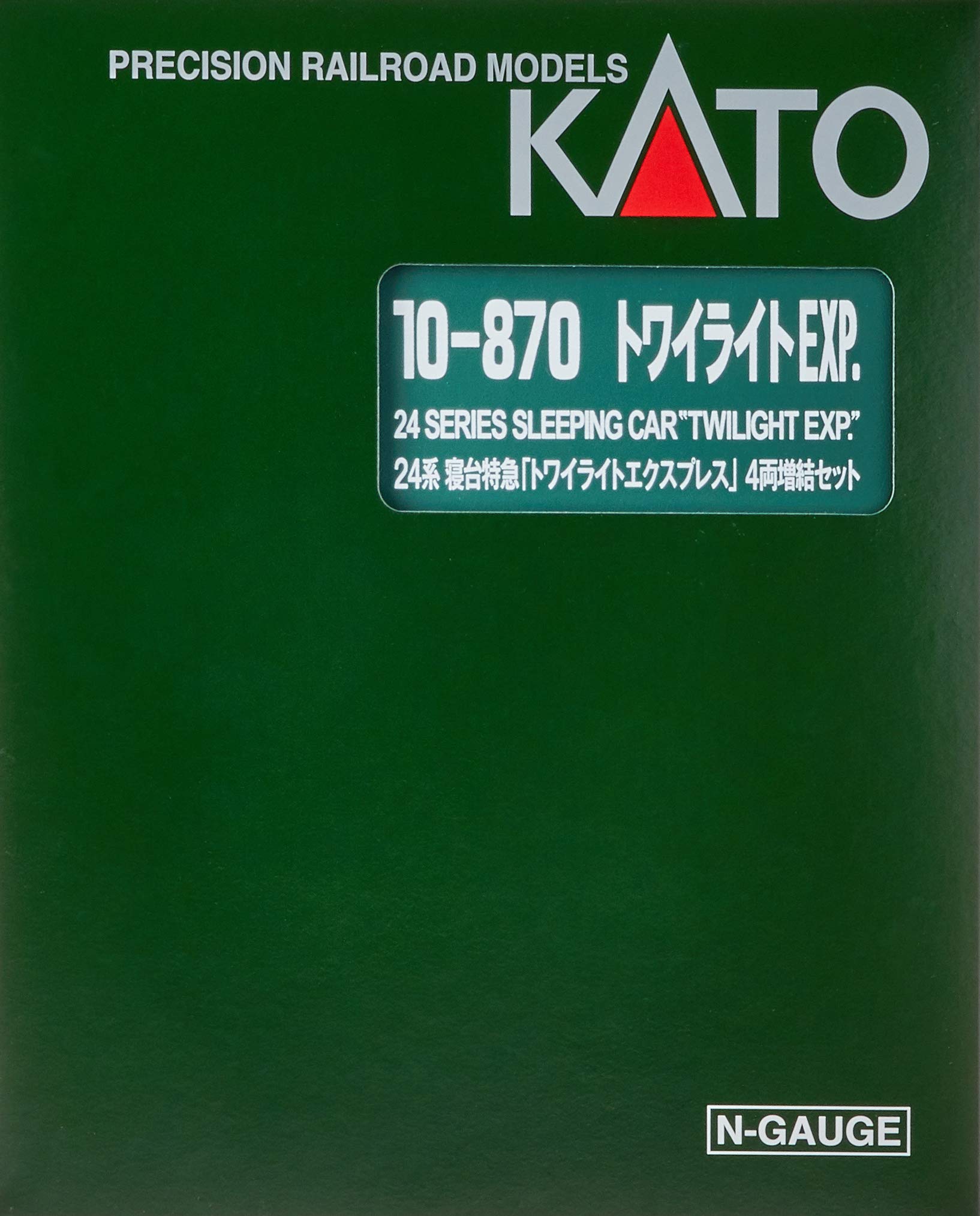 Amazon | KATO Nゲージ 24系 トワイライトエクスプレス 増結 4両セット