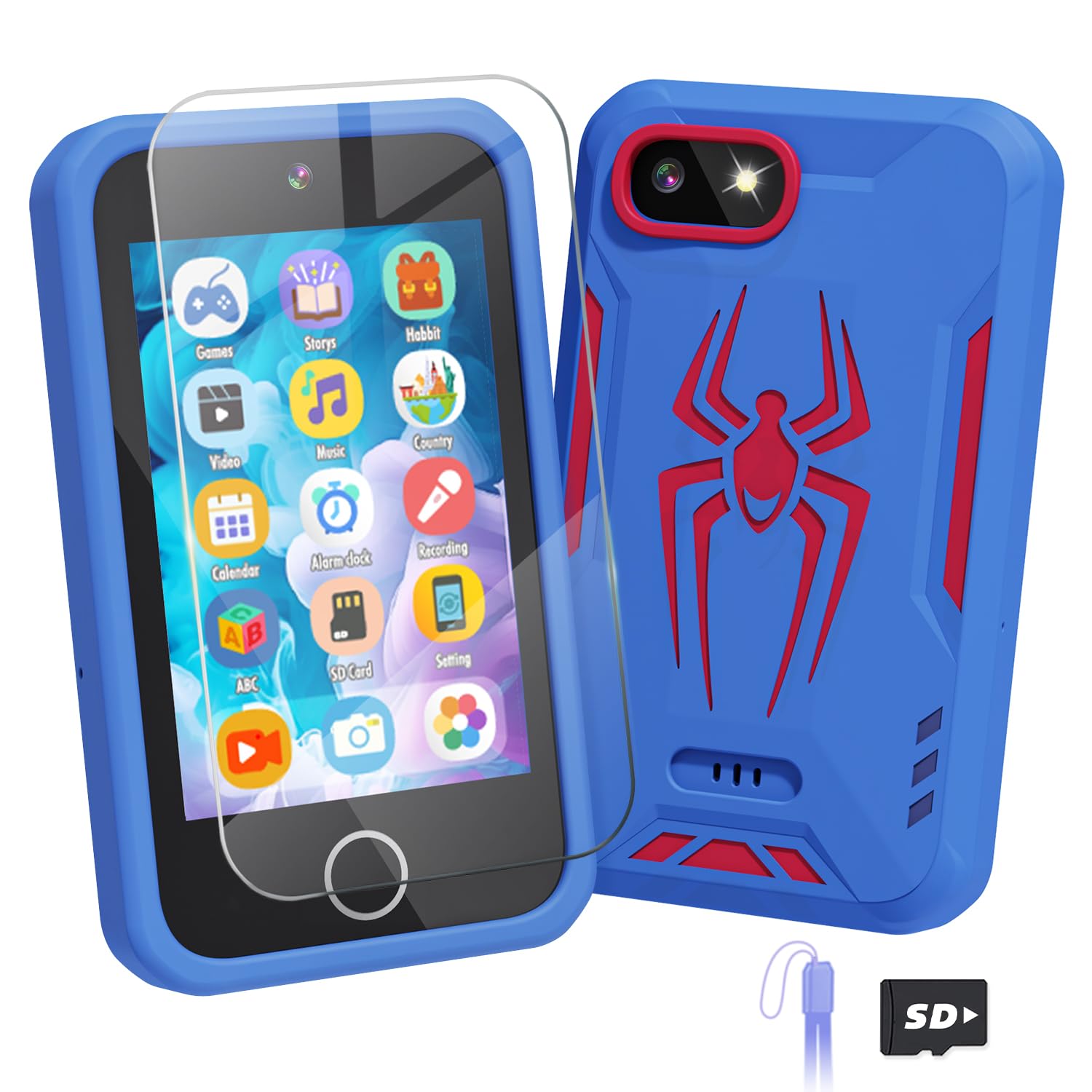 Amazon.com: Kids Smart Phone, Spider Toys Phone for Boys 3 4 5 6 7